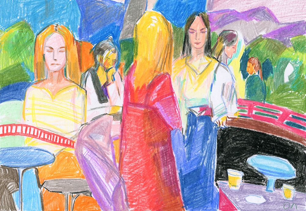 Красный мост и чай